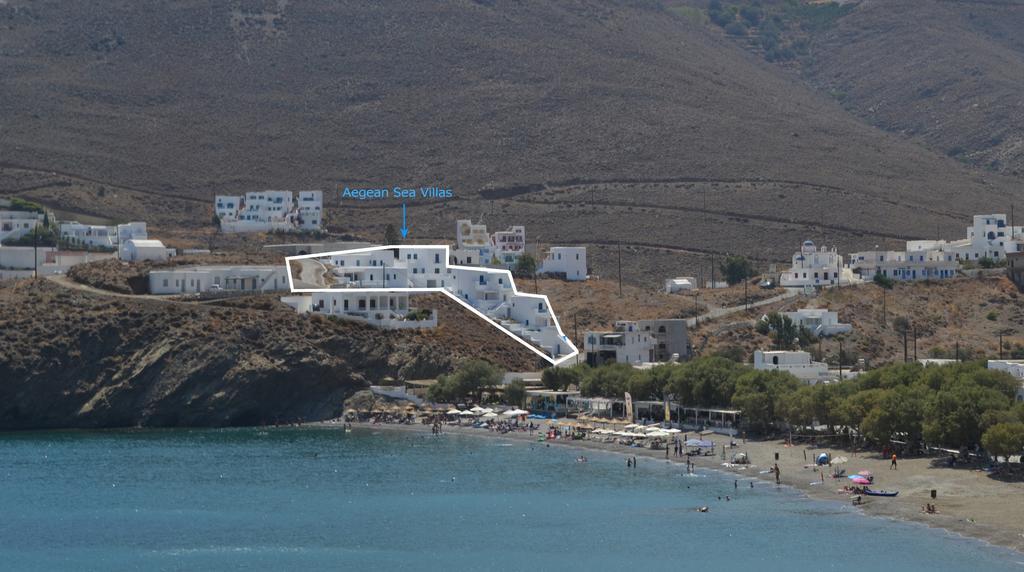 Aegean Sea Villas Livadi  Eksteriør bilde