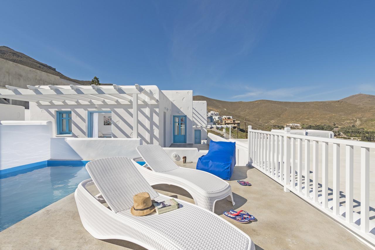 Aegean Sea Villas Livadi  Eksteriør bilde