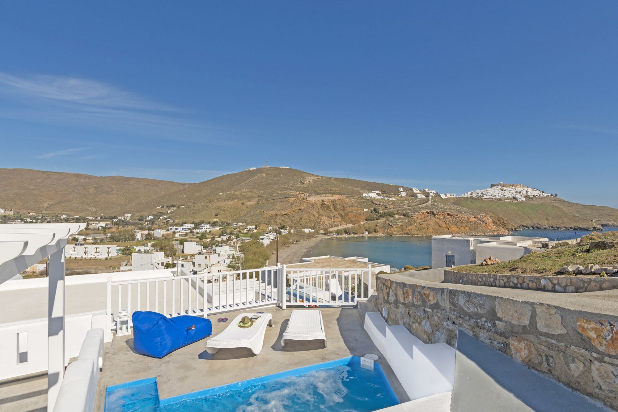 Aegean Sea Villas Livadi  Eksteriør bilde